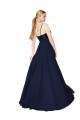 Soft Chiffon & Sequin A-Line Long Sleeveless Semi Formal Evening Dress / Prom Dress / Bridesmaid Dress Cairns