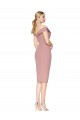 Stretch Crepe Mermaid Knee Length Sleeveless Black Tie Evening Gown / Prom Dress / Bridesmaid Dress Cairns